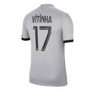 Fotbalové Dres Paris Saint-Germain Vitinha Ferreira #17 Venkovní 2022-23 Krátký Rukáv